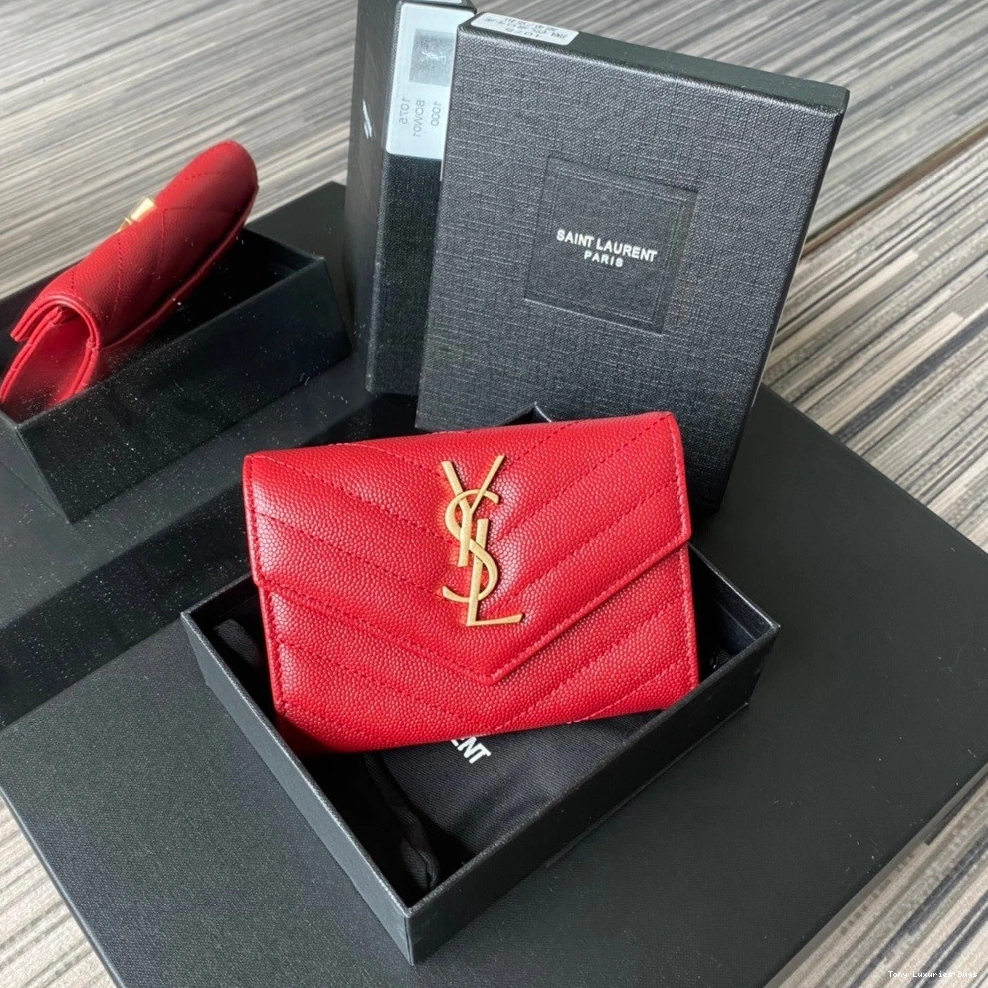 Tony Luxuries WALLET SMALL YSL ENVELOPE MONOGRAM IN 0823